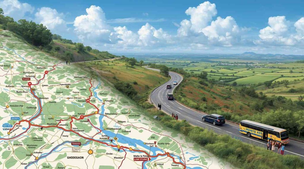 Pune to Ghodegaon Distance: Complete Travel Guide, Route Map, Time & Road Tips Pune to Ghodegaon Distance: Complete Travel Guide, Route Map, Time & Road Tips