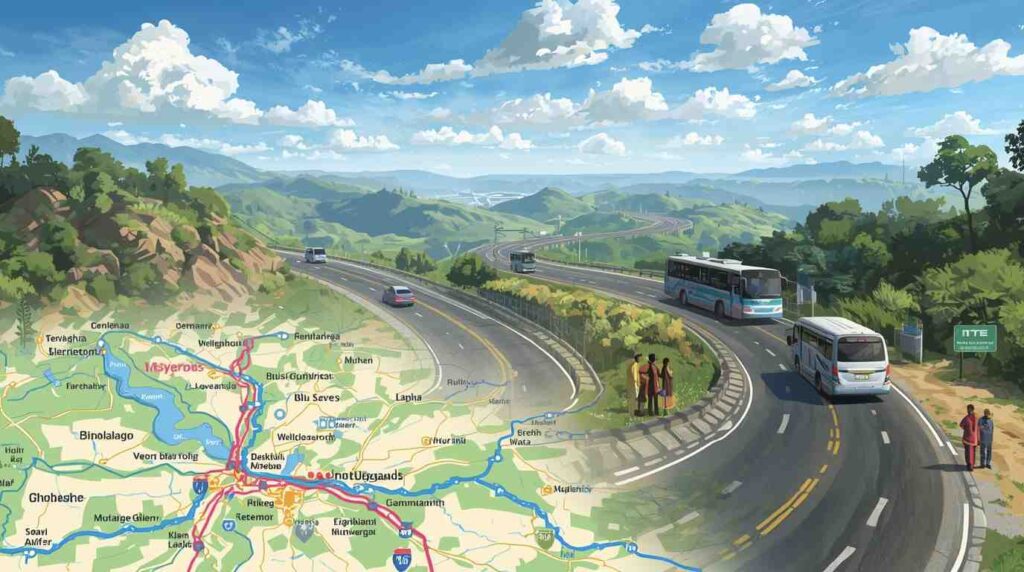 Pune to Ghodegaon Distance: Complete Travel Guide, Route Map, Time & Road Tips Pune to Ghodegaon distance route map showing NH60 highway, travel time, road conditions and scenic countryside views