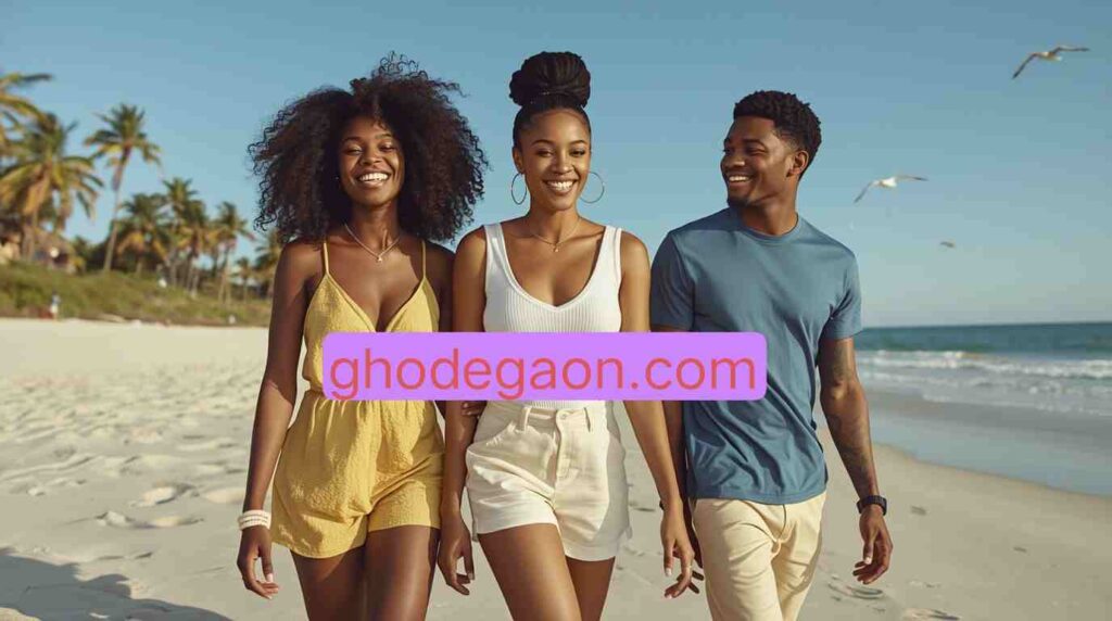 Chloe and halle spotted with jonah on reduit beach pics now! Chloe and halle spotted with jonah on reduit beach