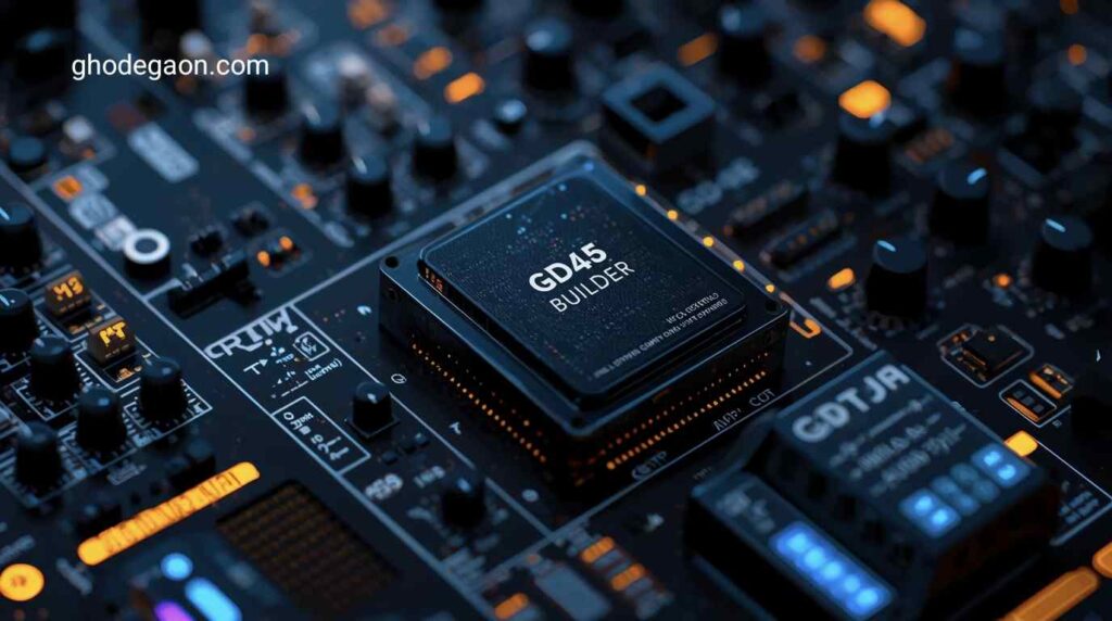 GDTJ45 Builder dashboard showing key features and workflow setup for efficient system building and productivity.