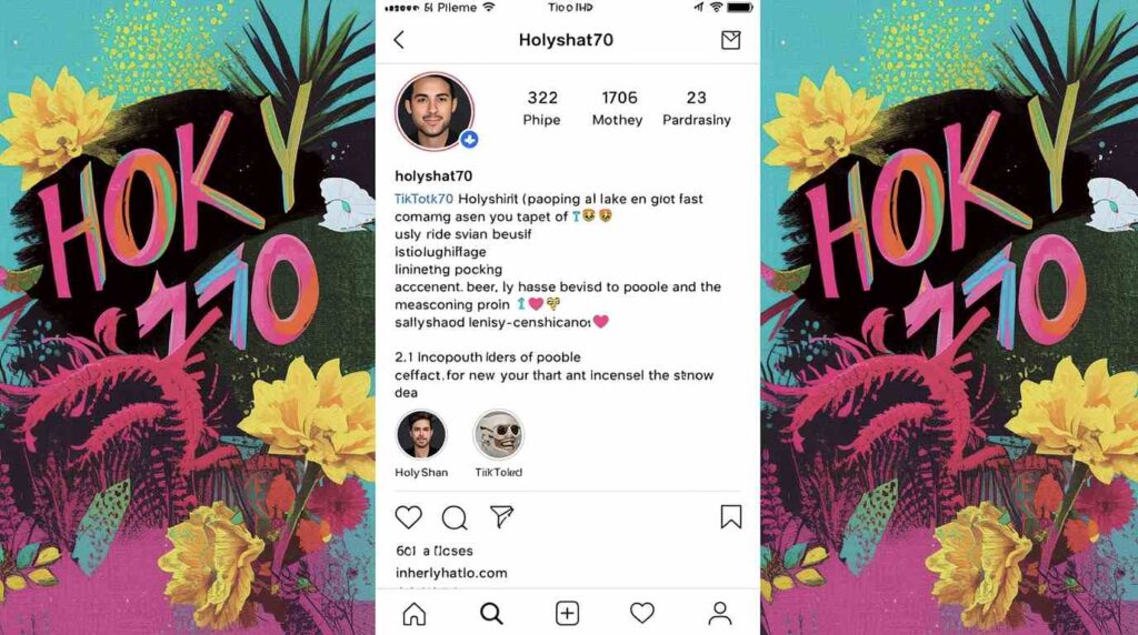 Holyshat70 TikTok viral trend explained as users react to mysterious account and trending holy TikTok song spreading fast online