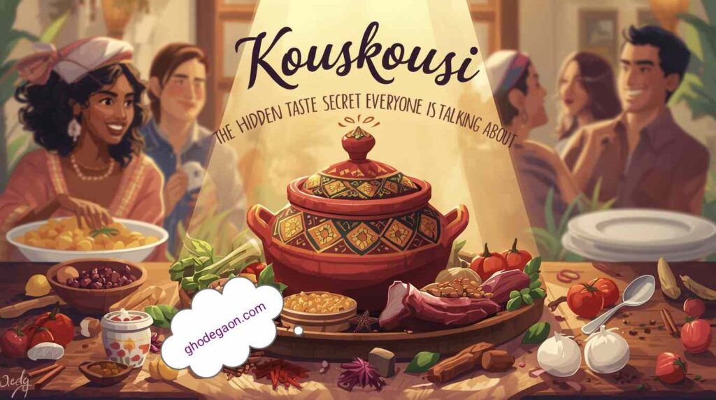 Kouskousi,A quiet regional dish appears somewhere, a few curious cooks experiment with it, and suddenly people everywhere start asking questions