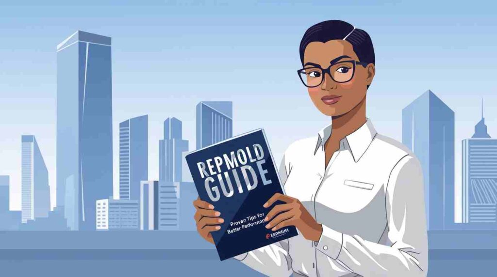 How Repmold Works: Simple Guide for Beginners Engineer using CAD software to design repmold modifications for injection molding tool on computer screen.